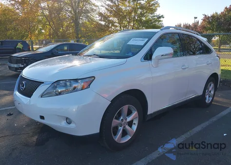 2010 Lexus Rx 350 из США, поврежденный, VIN JTJBK1BA2A2418013